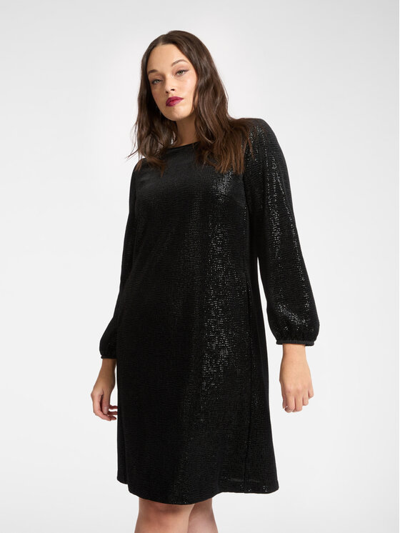 Elena Mirò Elena Mirò Vestito da giorno 7449P000254N033 Nero Regular Fit