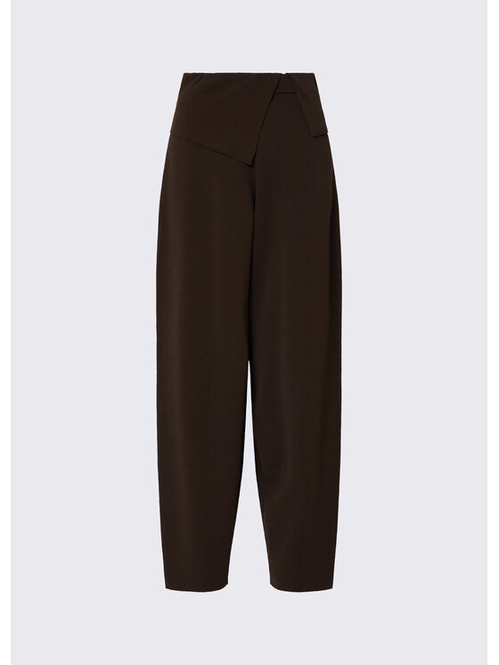 Liu Jo Liu Jo Spodnie materiałowe CF6245MS55NX0807 Brązowy Regular Fit