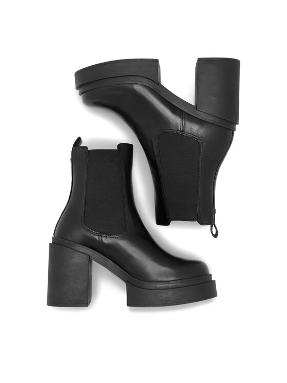 Badura Badura Μποτάκια HONDA-01-1 Μαύρο