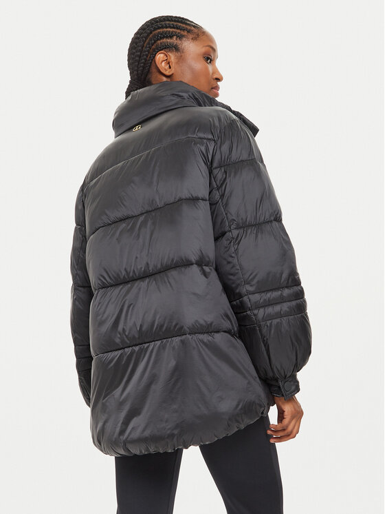 TWINSET TWINSET Μπουφάν χειμωνιάτικο 242TP2300 Μαύρο Loose Fit