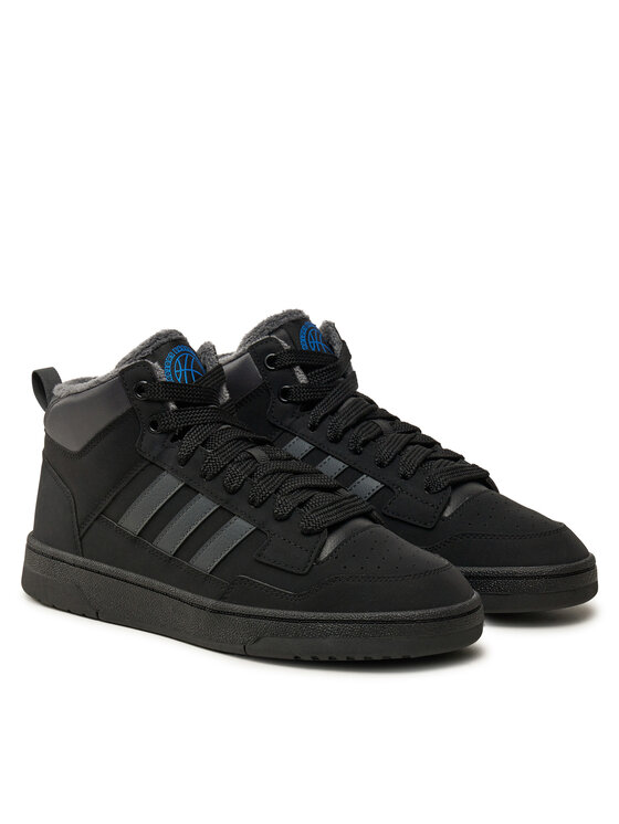 adidas adidas Sneakersy Rapid Court Mid Winterized JR0170 Čierna