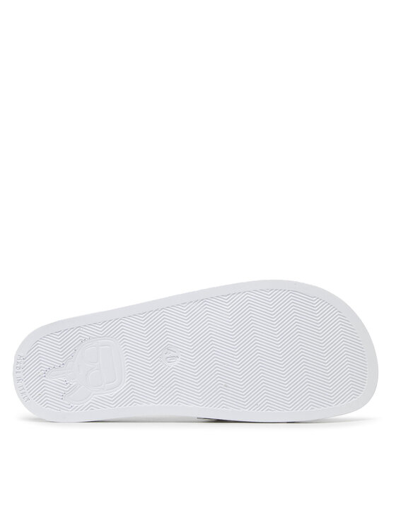 KARL LAGERFELD KARL LAGERFELD Παντόφλες KL70004 Λευκό