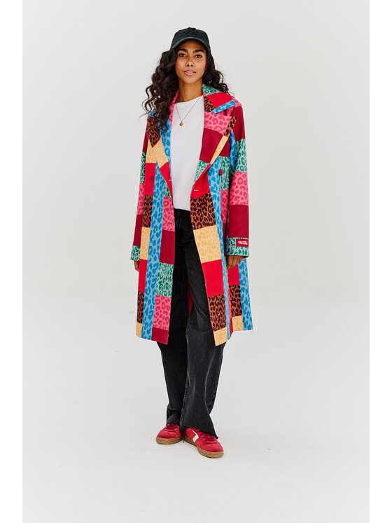 NAOKO NAOKO Kabát Urban Roar Barevná Regular Fit