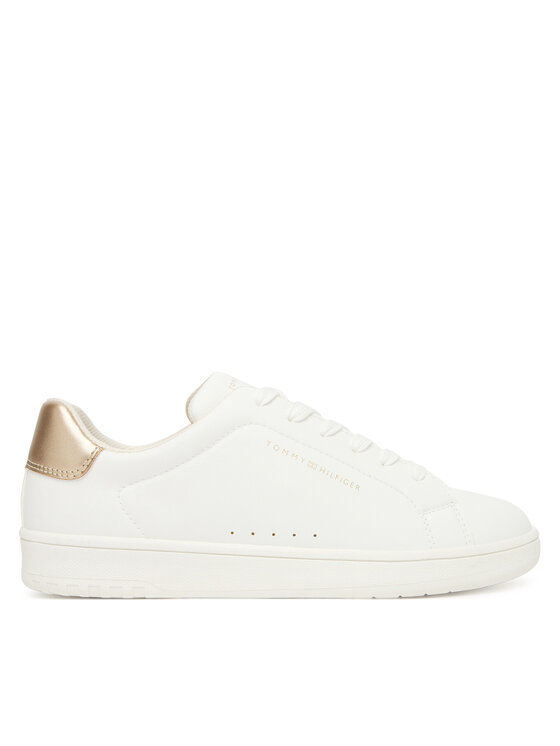 Tommy Hilfiger Tommy Hilfiger Sneakersy Low Cut Lace Up Sneaker T3A9-33976-1355 D Biały