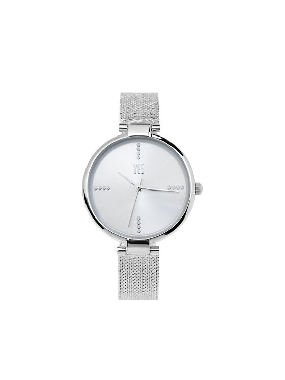 Zegarek YES, Srebrny, T051236