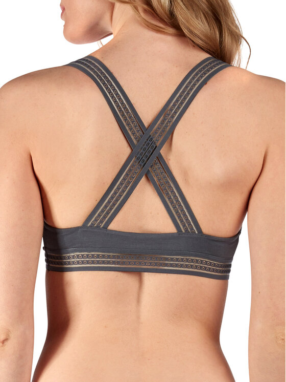 Skiny Skiny Podprsenka bez kostic 85061 Šedá