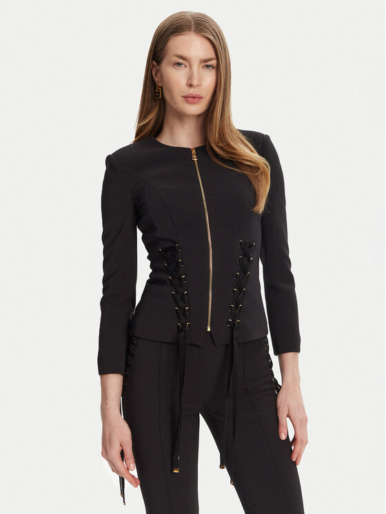 Elisabetta Franchi Elisabetta Franchi Sacou GI-135-51E2 Negru Regular Fit