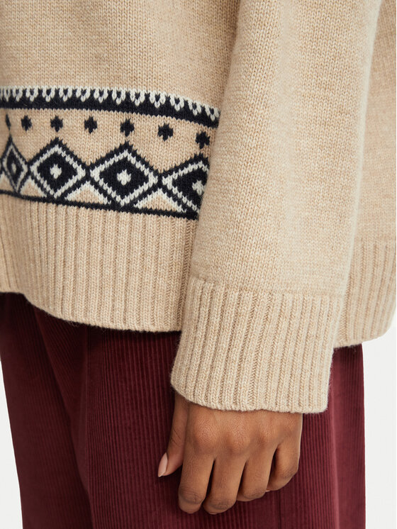 Weekend Max Mara Weekend Max Mara Sveter Pavidi 2625366232 Béžová Regular Fit