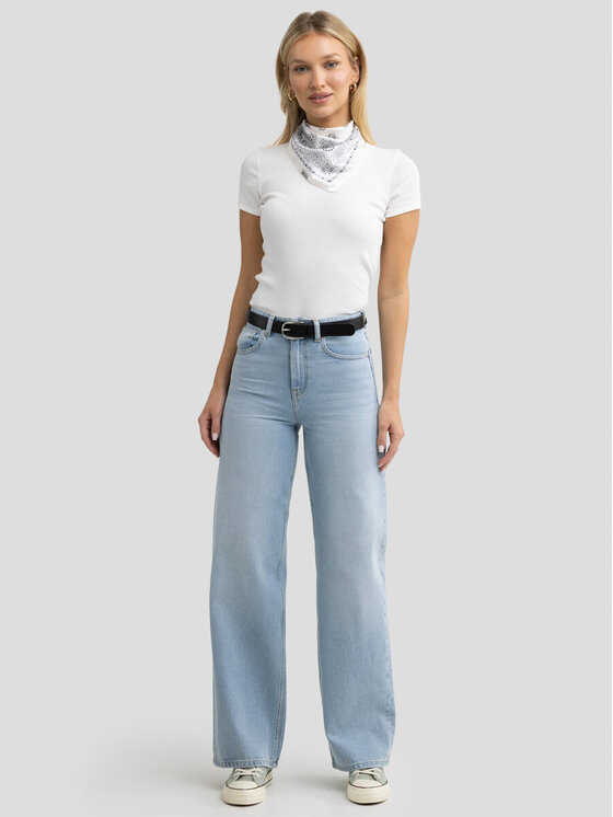 BIG STAR BIG STAR Jeansy ATREA_107_190 Niebieski Wide Leg