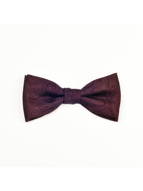 ELSNER ELSNER Παπιγιόν BUTTERFLY Z JEDWABNEGO ŻAKARDU A5269 Μωβ