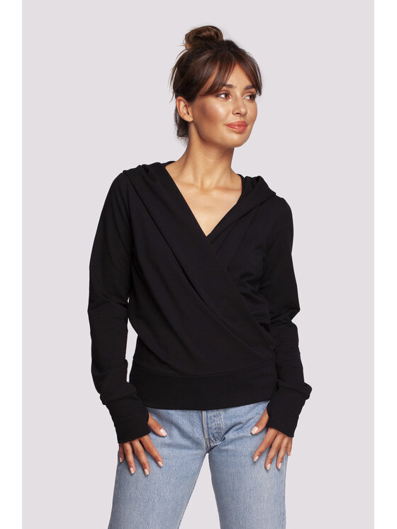 BeWear BeWear Mikina B246 Černá Comfort Fit