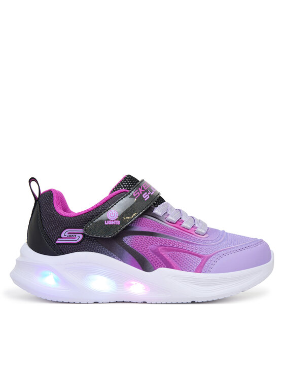 Skechers Skechers Sneakersy Sola Glow 303713L/BKMT Fioletowy