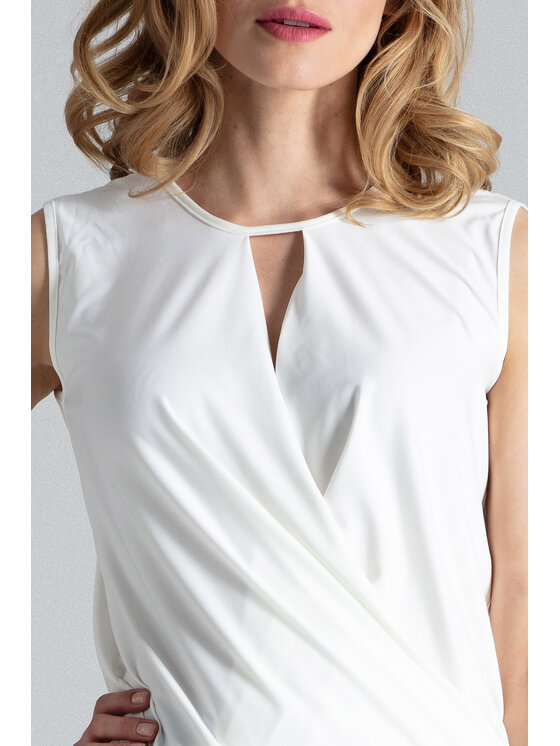 FIGL FIGL Blúzka M337 Écru Regular Fit
