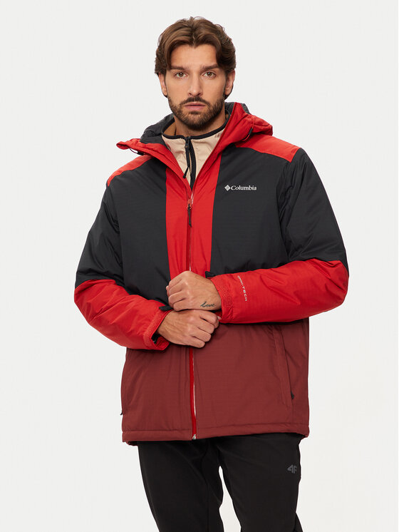 Columbia Pohodna Jakna Point Park™ II 2089474 Rdeča Regular Fit