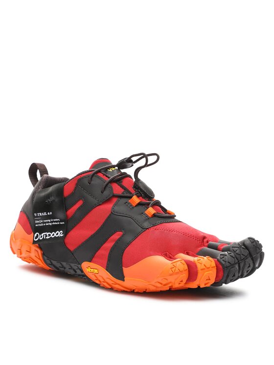 Pantofi pentru alergare Vibram Fivefingers V-Trail 2.0 23M7604 Roșu