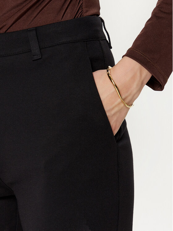 Guess Guess Pantaloni di tessuto W5RB30 KCMU2 Nero Regular Fit