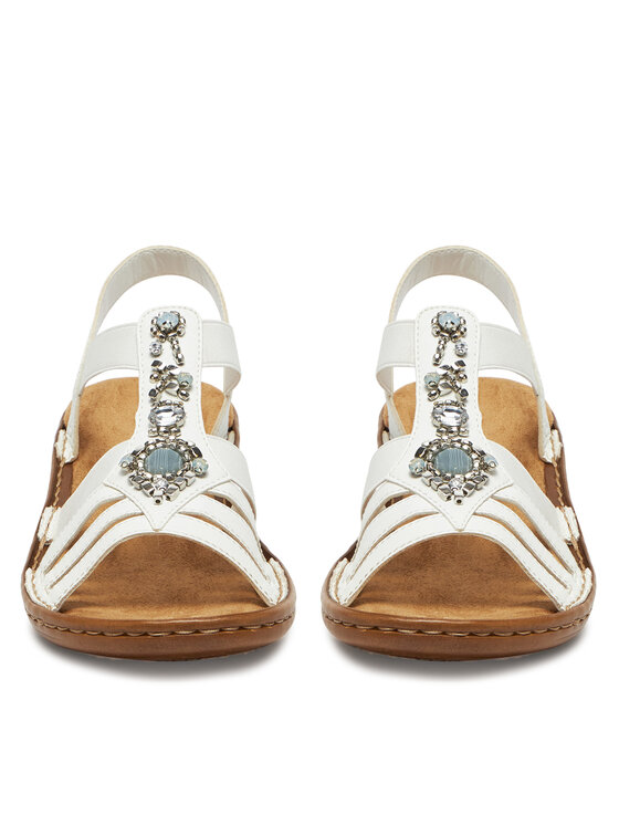 Rieker Rieker Sandalen 60839-80 Weiß
