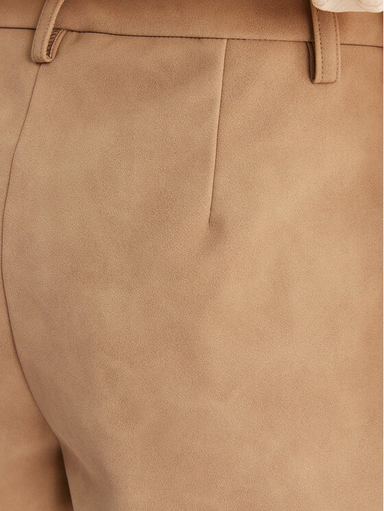 Bardot Bardot Σορτς από απομίμηση δέρματος Jayla 60059PB2 Καφέ Slim Fit