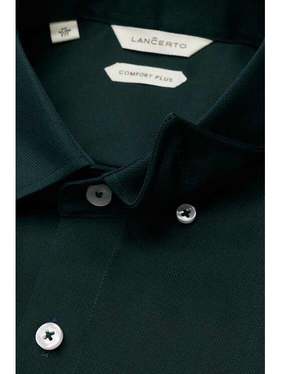 Lancerto Lancerto Koszula Armida Zielona KO073226000005 Zielony Slim Fit