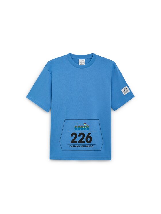 Diadora Diadora T-Shirt SS G.D. 1984 (226) Niebieski Regular Fit