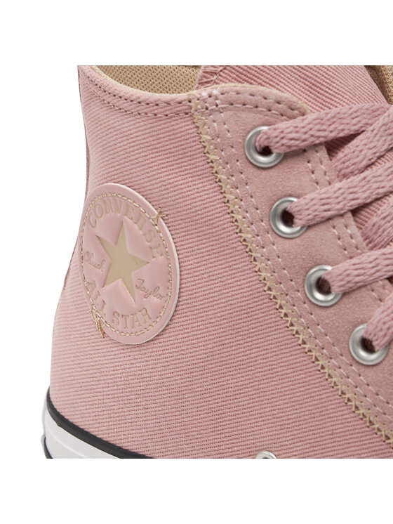 Converse Converse Trampki Chuck Taylor All Star Mixed Materials A06573C Różowy