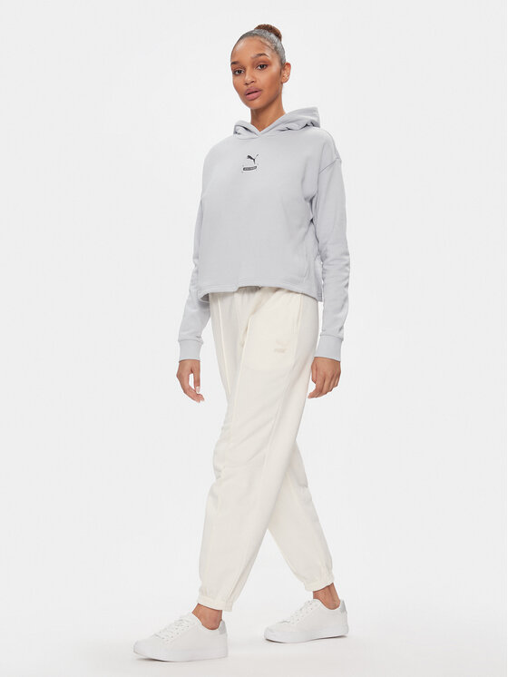 Puma Puma Donji dio trenerke Classic 535685 Écru Relaxed Fit