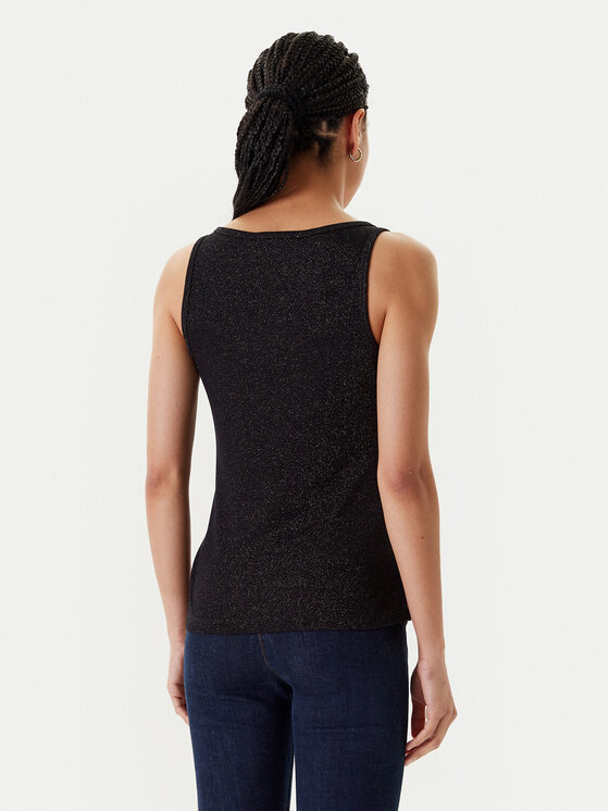 Morgan Morgan Top 251-DIDONI Czarny Slim Fit