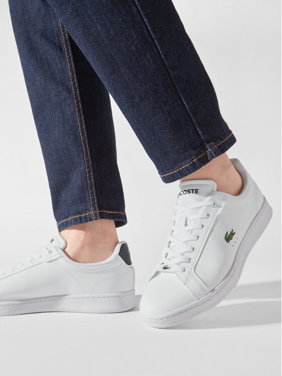 Lacoste Lacoste Снікерcи Carnaby Evo 123 1 Sma Білий