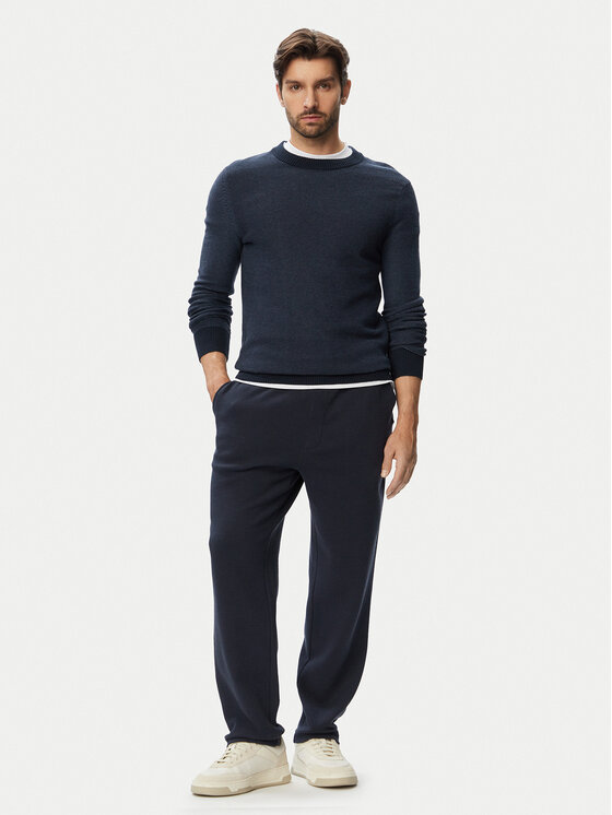 BOSS BOSS Melegítő alsó Se Bend 50565612 Sötétkék Regular Fit