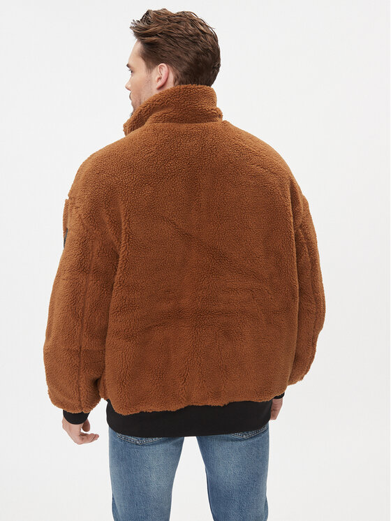 Calvin Klein Jeans Calvin Klein Jeans Μπόμπερ μπουφάν J30J324123 Καφέ Oversize