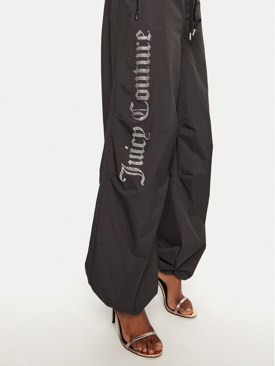Juicy Couture Juicy Couture Teplákové kalhoty Ayla JCWBJ24306 Černá Loose Fit