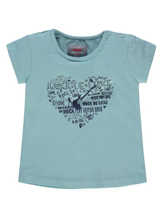 Kanz Kanz T-Shirt 1836811-3399 Niebieski Basic Fit