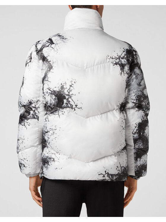 Plein Sport Plein Sport Zimní bunda 379 Bílá Regular Fit