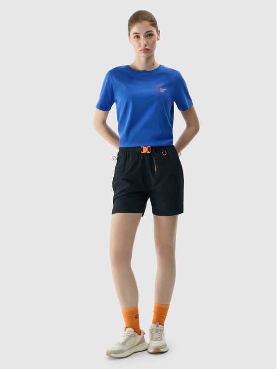 4F 4F T-Shirt HALNY Niebieski Regular Fit