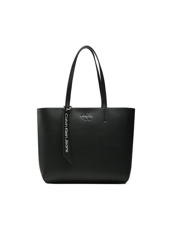 Calvin Klein Jeans Handtasche Sculpted Shopper 29 Tag K60K610553 Schwarz Modivo
