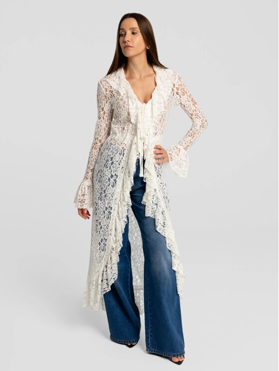 MANDRAGORA MANDRAGORA Camicia Leya Beige Standard Fit