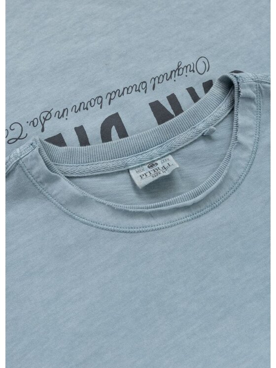 PITBULL PITBULL T-Shirt AUTOMATIC Niebieski jasny Regular Fit