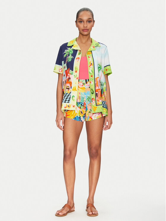 Seafolly Seafolly Hemd Cuba 55440-TO Bunt Relaxed Fit