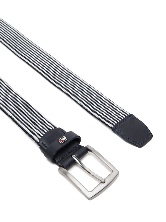 Tommy Hilfiger Tommy Hilfiger Férfi öv Denton Elastic 3.5 AM0AM13354 Sötétkék