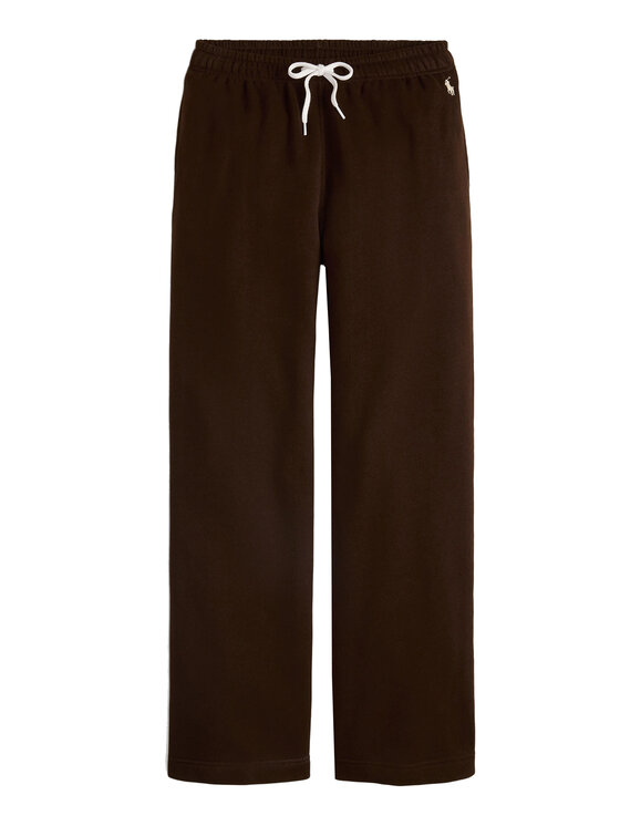 Polo Ralph Lauren Polo Ralph Lauren Teplákové kalhoty 211977959005 Hnědá Wide Leg