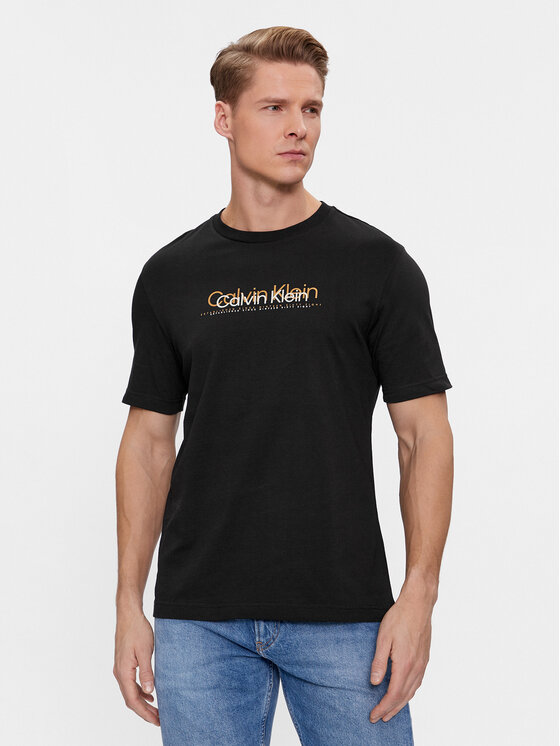 Calvin Klein Calvin Klein T-Shirt K10K111838 Czarny Regular Fit