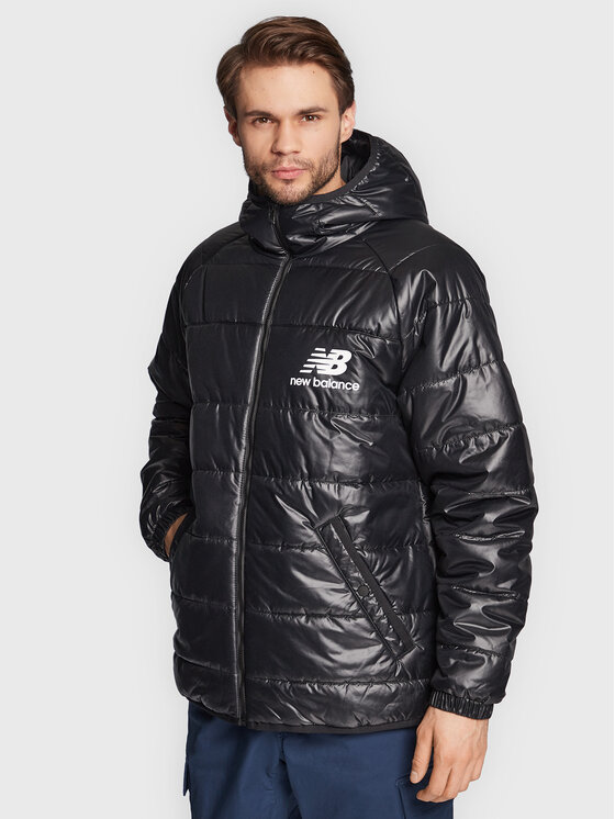 New Balance New Balance Žieminė striukė MJ13513 Juoda Regular Fit