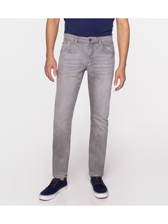 Lee Cooper Lee Cooper Jeansy DENZEL Szary Slim Fit