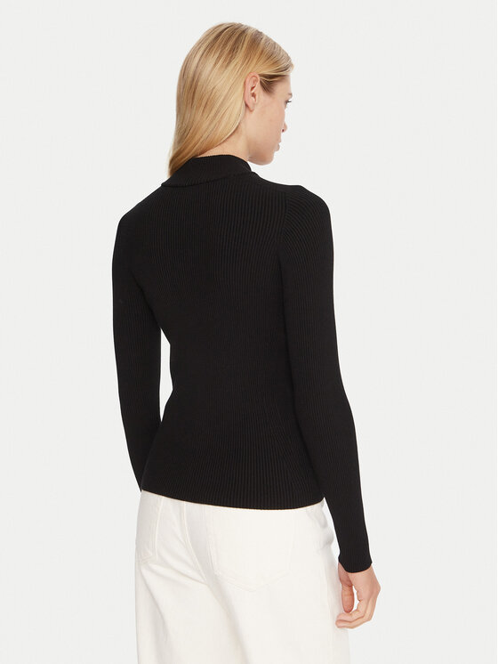Lacoste Lacoste Sweter AF4144 Czarny Regular Fit
