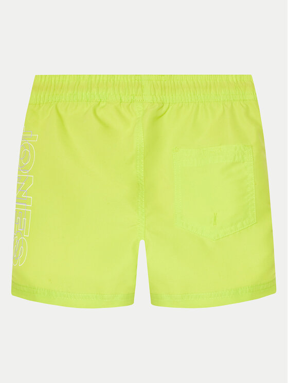 Jack & Jones Junior Jack & Jones Junior Szorty kąpielowe Fiji Double Logo 12256153 Zielony Regular Fit