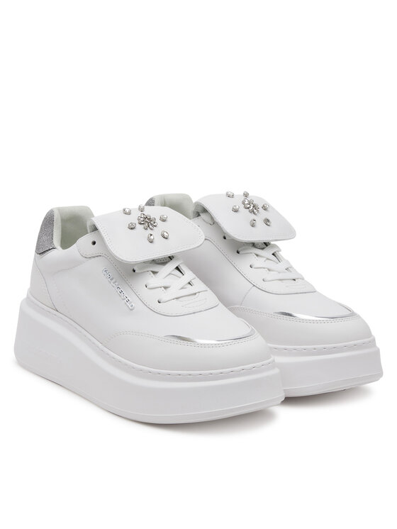 KARL LAGERFELD KARL LAGERFELD Sneakersy KL63519 Bílá