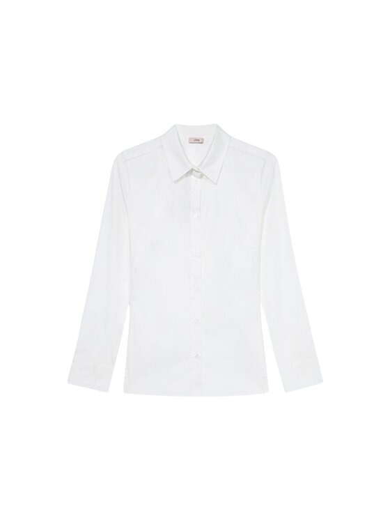 Oltre Oltre Koszula 5078R003018N011 Biały Slim Fit