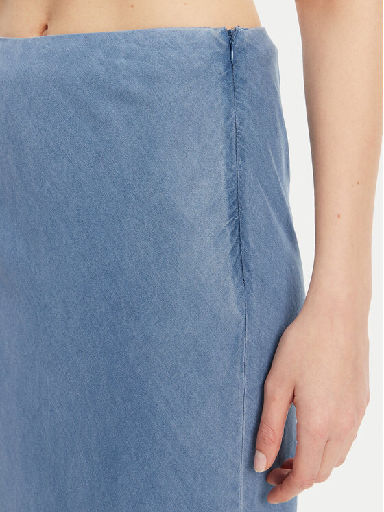 ONLY ONLY Спідниця-максі Chigo 15338281 Голубий Regular Fit