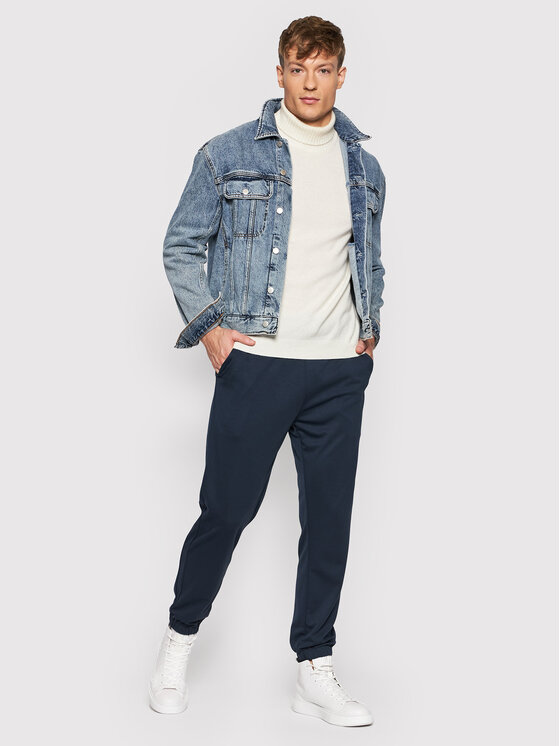 Pantaloni da tuta Comfort K10K107498 Blu scuro