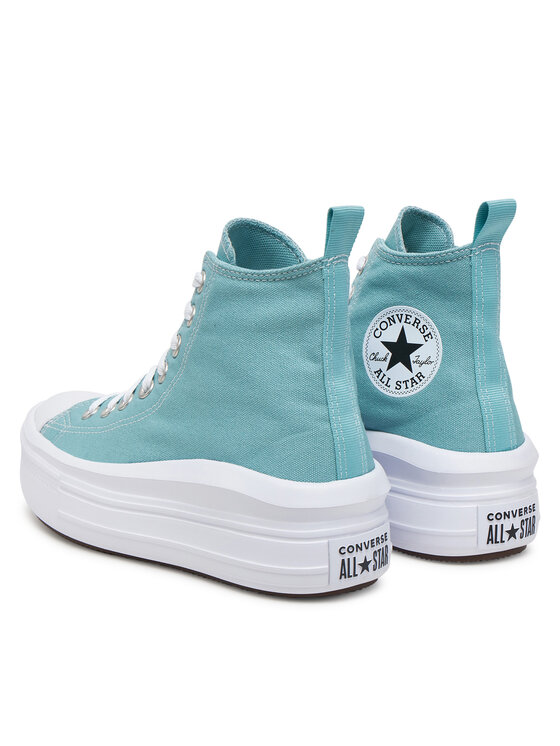 Converse Converse Trampki Chuck Taylor All Star Move Platform A10703C Zielony